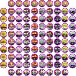 InfuSio 96 Count Flavored coffee Variety Pack (12 Flavored Blends), Single Serve Coffee Pods for Keurig K Cup Brewers