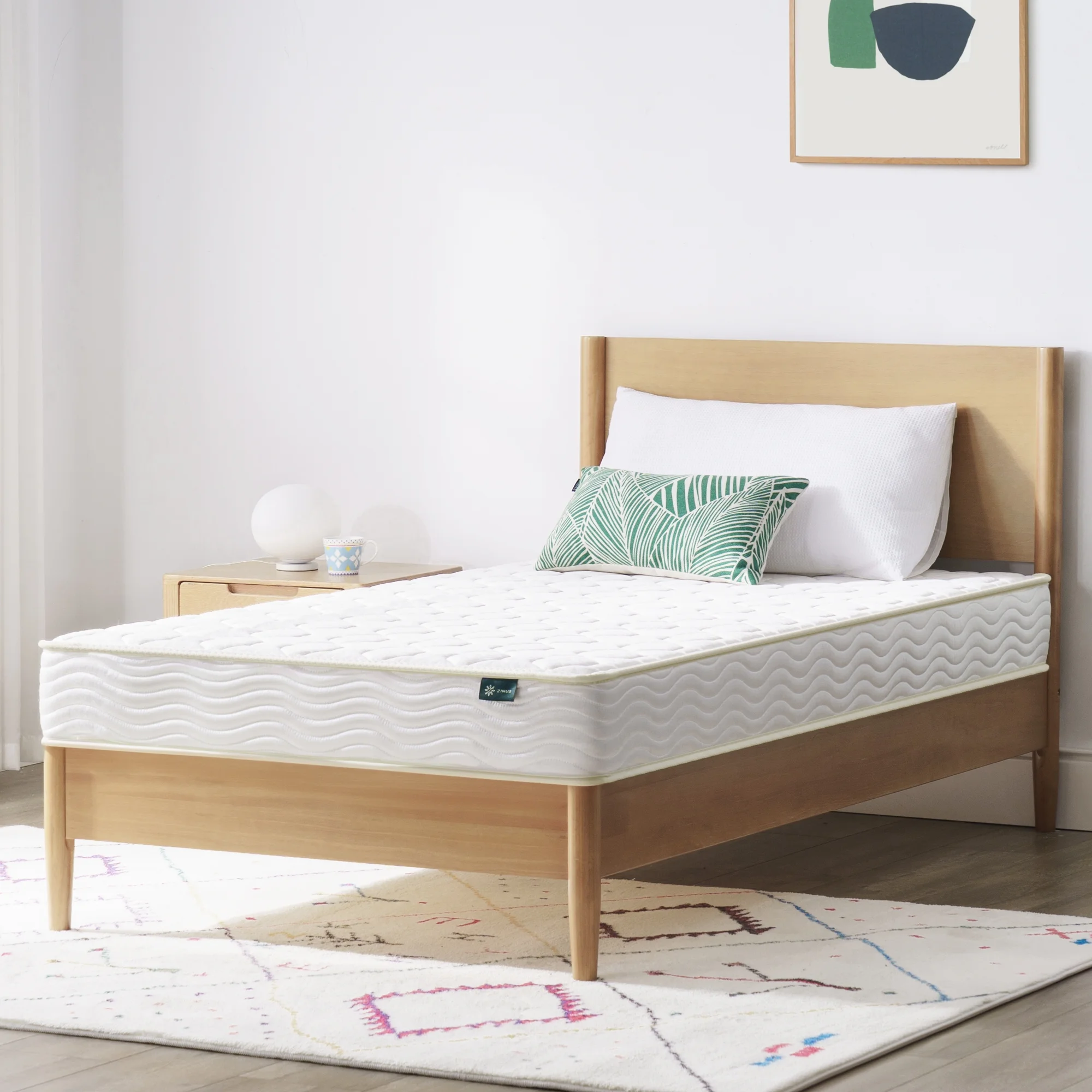 Zinus 6" Bonnell Innerspring Mattress Firm Feel, Twin