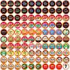 Two Rivers Coffee Pods Compatible with K Cup Brewers Including 2.0, Assorted Flavored Coffee 100 Count