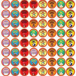 Java Factory Coffee Pods Compatible with K Cup Brewers Including 2.0, Assorted Variety Pack, 80 Count