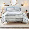 Better Homes & Gardens 3-Piece Blue Yarn Dye Stripe Comforter Set, Full/Queen