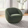 Better Homes & Gardens Mira Swivel Chair, Olive Velvet
