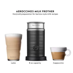De'Longhi - Nespresso Vertuo Pop+ Coffee and Espresso Maker with Aeroccino - Pacific Blue