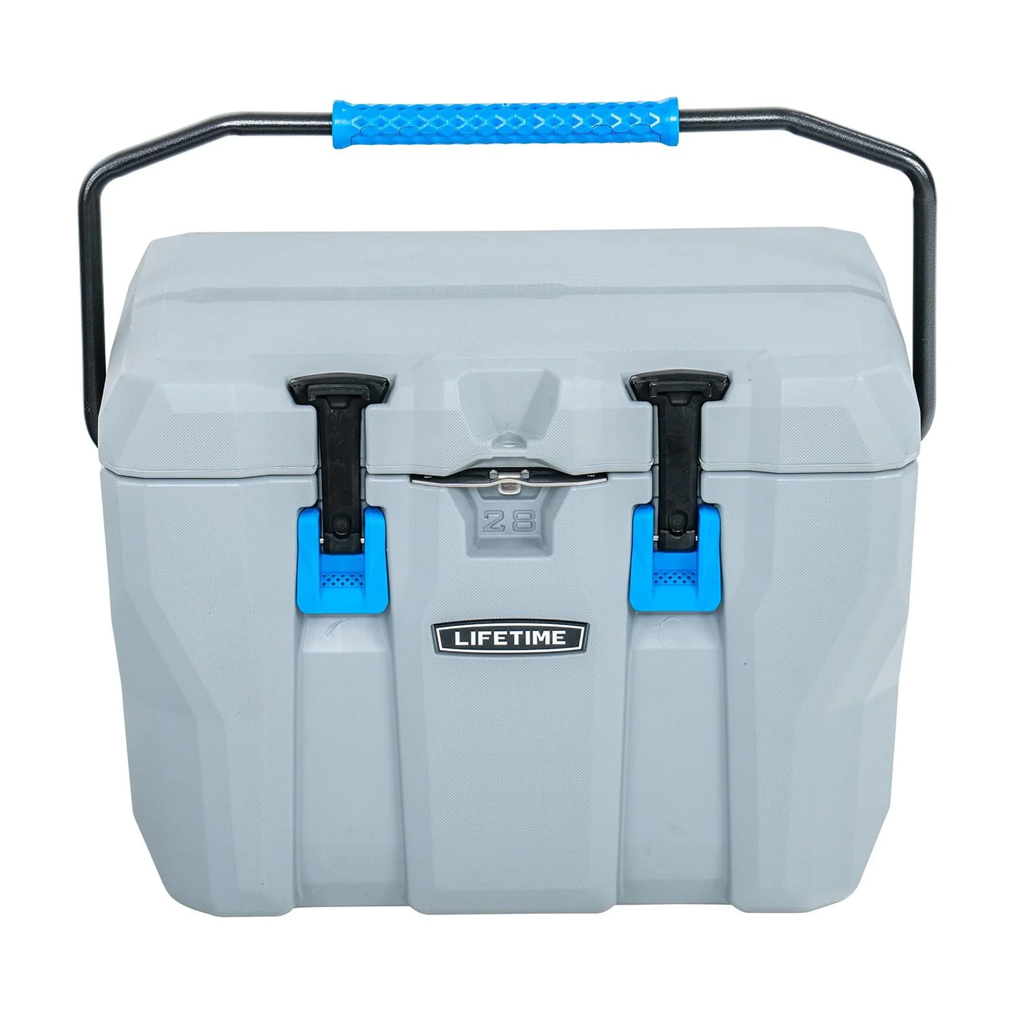 Lifetime 28 Quart New High-Performance Polyethylene Cooler, Gray (91289)
