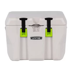 Lifetime 28 Quart New High Performance Polyethylene Cooler, Pumice Stone (91183)
