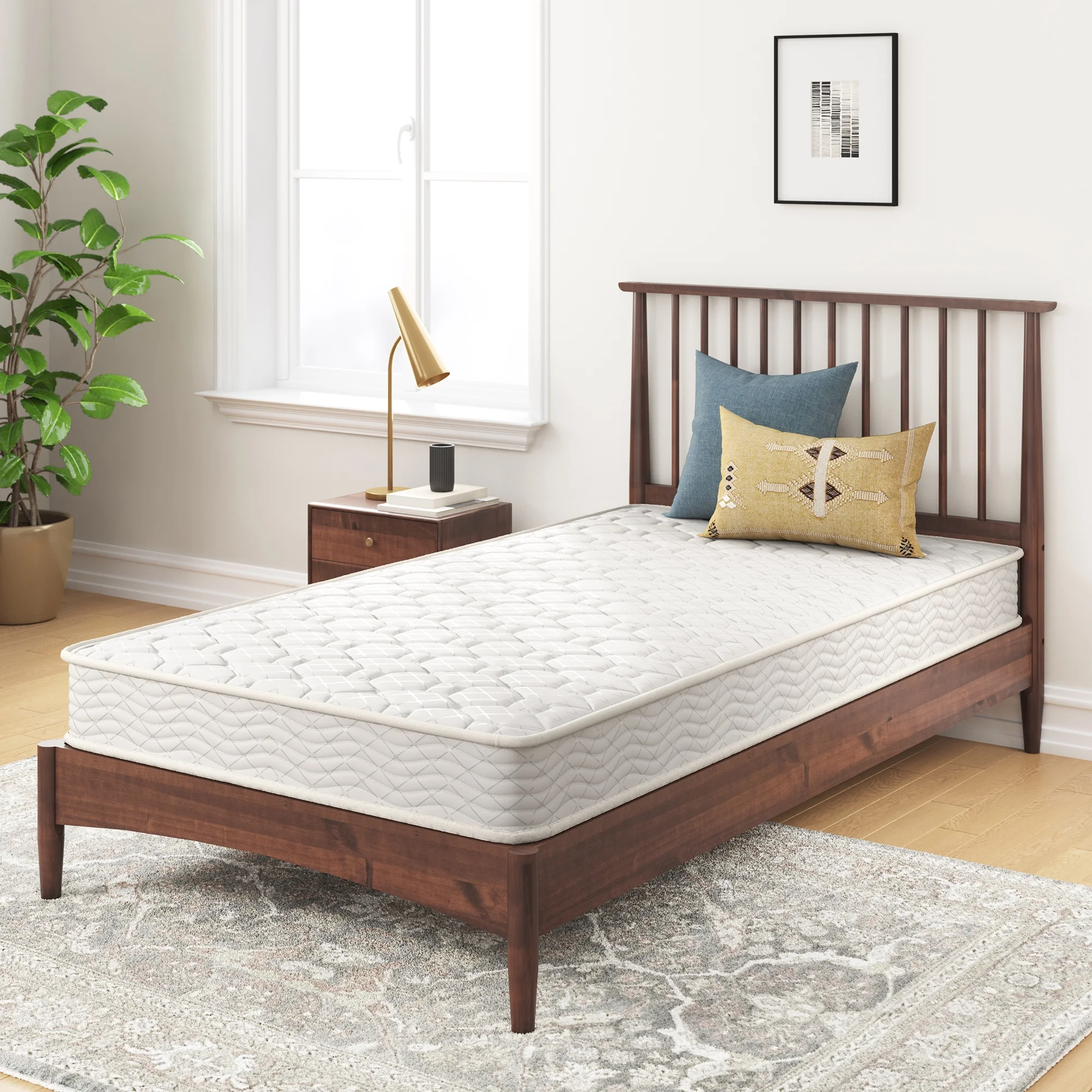 Slumber 1 by Zinus 6" Comfort Innerspring Mattress, Twin