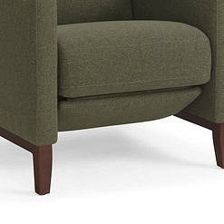 Better Homes & Gardens Reading Push Back Recliner, Olive