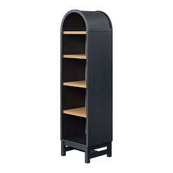 Better Homes & Gardens Juliet Narrow Arch Bookcase, Rich Black Finish
