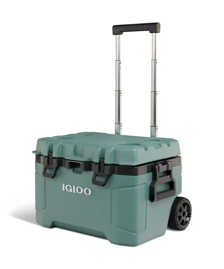 Igloo - 52 QT Trailmate Cooler RLR - Spruce/Grey