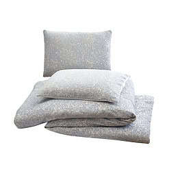 Better Homes & Gardens 3-Piece Silver Abstract Chenille Comforter Set, Full/Queen