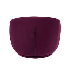 Better Homes & Gardens Better Homes & Gardens Mira Swivel Chair, Merlot Velvet