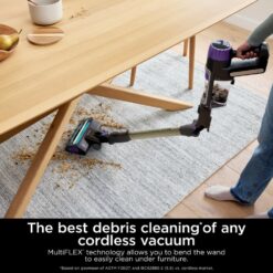 Shark - PowerDetect Clean & Empty Cordless Stick Vacuum & Auto-Empty System with Powerful Suction - Dark Gray