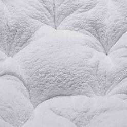 Better Homes & Gardens Papasan Chair, White Sherpa