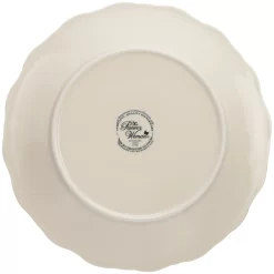 The Pioneer Woman Cowgirl Lace 12-Piece Dinnerware Set, Linen