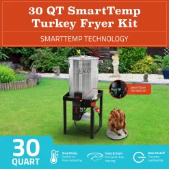 Loco Cookers 30qt SmartTemp Propane Turkey Fryer