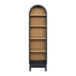 Better Homes & Gardens Juliet Narrow Arch Bookcase, Rich Black Finish