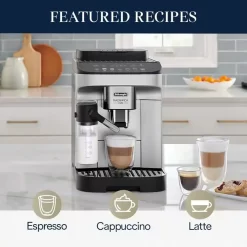 De'Longhi - Magnifica Evo Coffee and Espresso Machine - Silver