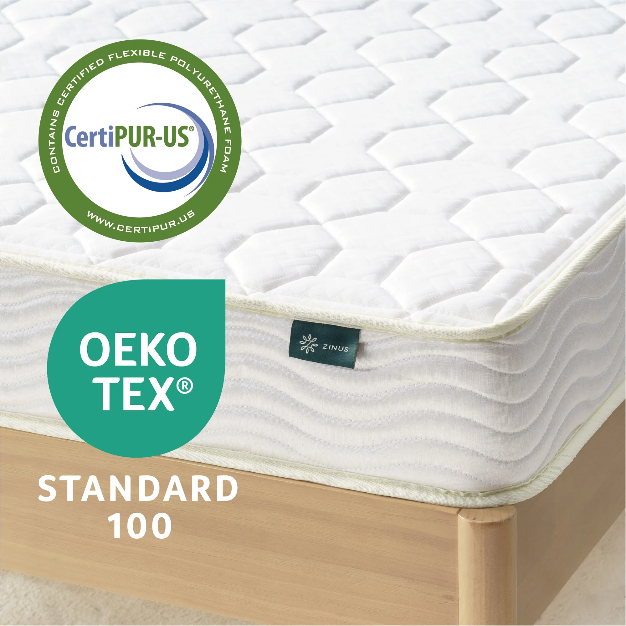 Zinus 6" Bonnell Innerspring Mattress Firm Feel, Full