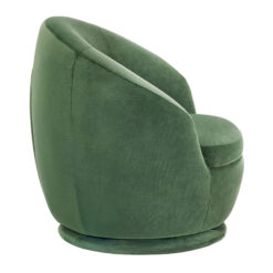 Better Homes & Gardens Mira Kids Swivel Chair, Olive Velvet