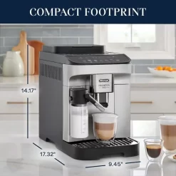 De'Longhi - Magnifica Evo Coffee and Espresso Machine - Silver