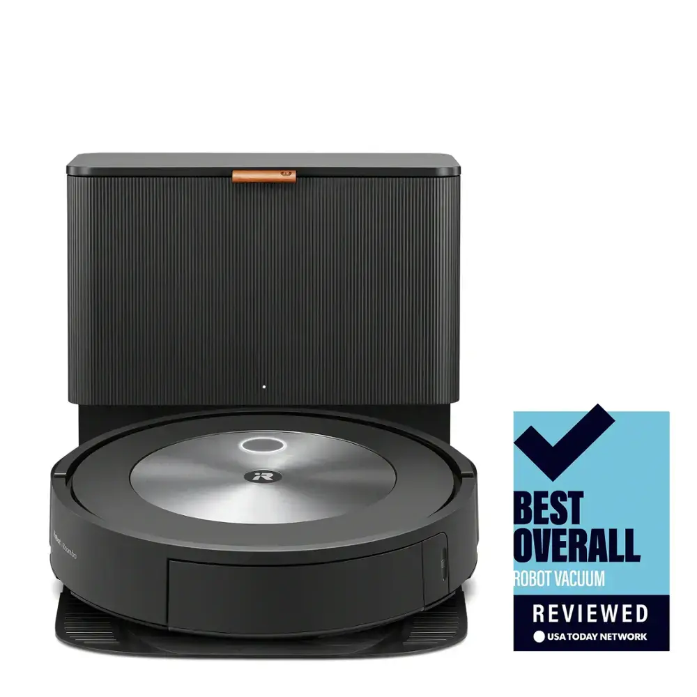 iRobot - Roomba j7+ (7550) Wi-Fi Connected Robot Vacuum with Automatic Dirt Disposal - Graphite