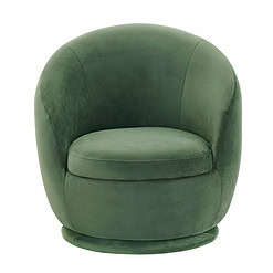 Better Homes & Gardens Mira Kids Swivel Chair, Olive Velvet