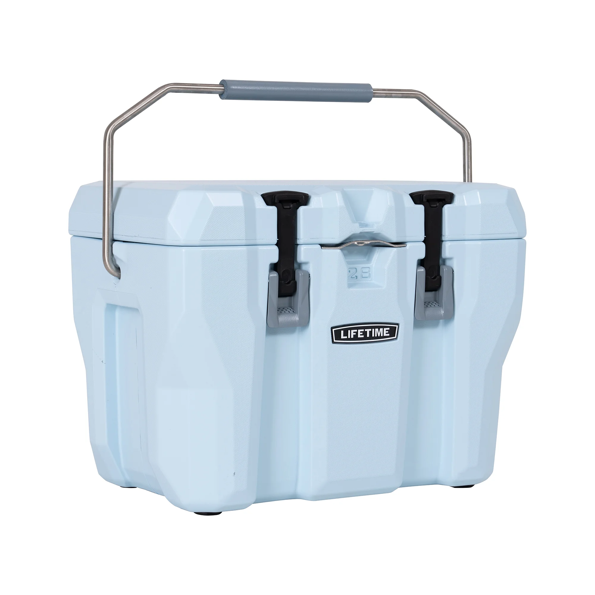 Lifetime New 28 Qt. Capacity High Performance Polyethylene Cooler, Sky Blue (91020)