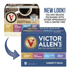 Victor Allen's Coffee Favorites Variety Single Serve K-Cup Coffee Pods, 100 Count