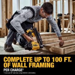 DEWALT 20-Volt 21° Cordless Framing Nailer (Tool-Only)