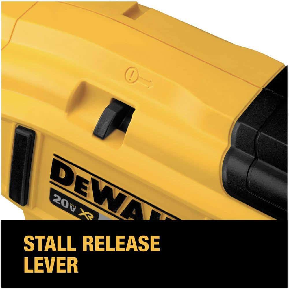 DEWALT 20V MAX XR Lithium-Ion Cordless 18-Gauge Narrow Crown Stapler (Tool Only)