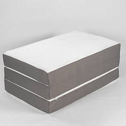 Continental Sleep Sunset, 3” Trifold Memory Foam Mattress, Twin
