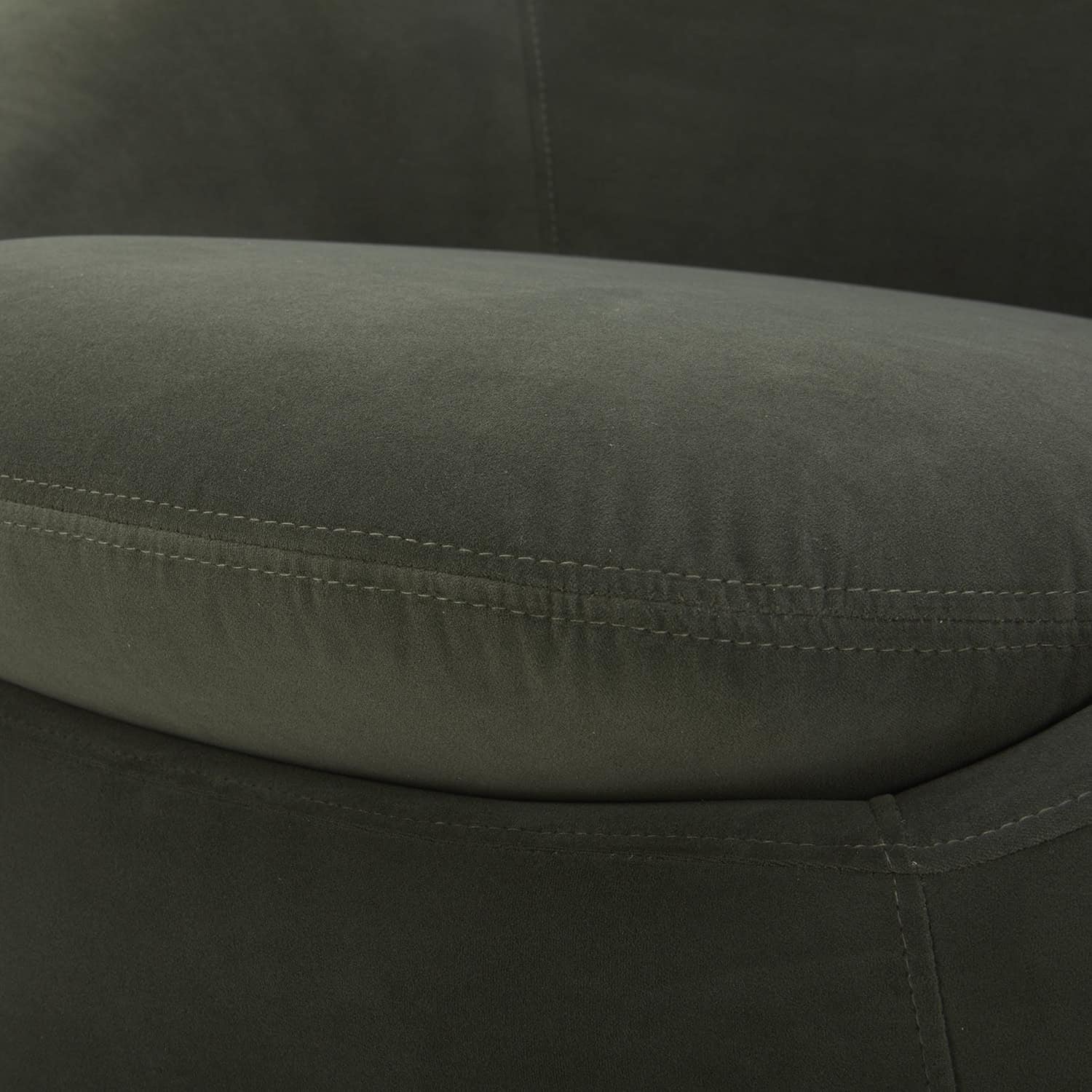 Better Homes & Gardens Mira Swivel Chair, Olive Velvet
