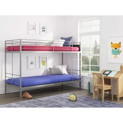 NapQueen Twin Mattress Rainbow 5" Memory Foam Twin Mattress, Pink, CertiPUR-US Certified, Mattress in a Box