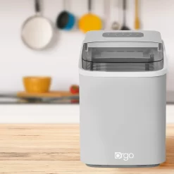 Orgo Products The Sierra Countertop Ice Maker, Bullet Shaped Ice Type, Charcoal
