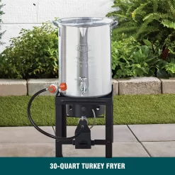 Expert Grill 30qt Turkey Fryer with Spigot