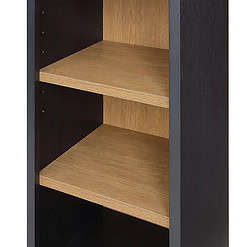 Better Homes & Gardens Juliet Narrow Arch Bookcase, Rich Black Finish