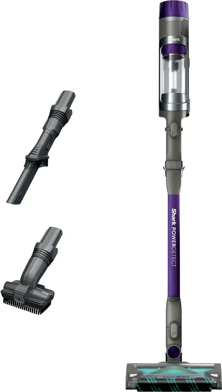 Shark - Cordless PowerDetect Stick Vacuum with Powerful Suction and HEPA Filtration - Dark Gray