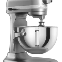 KitchenAid - 5.5 Quart Bowl-Lift Stand Mixer - Contour Silve