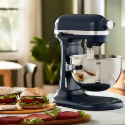 KitchenAid - 5.5 Quart Bowl-Lift Stand Mixer - Ink Blue