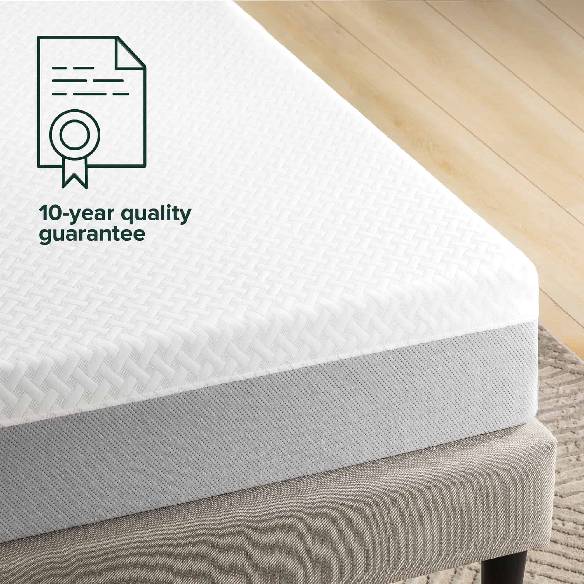 Zinus 8" Cooling Airflow Hybrid Mattress in a Box, Adult, Twin