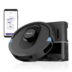Shark AV2501S AI Ultra Robot Vacuum, with Matrix Clean, Home Mapping, Wifi, Dark Grey