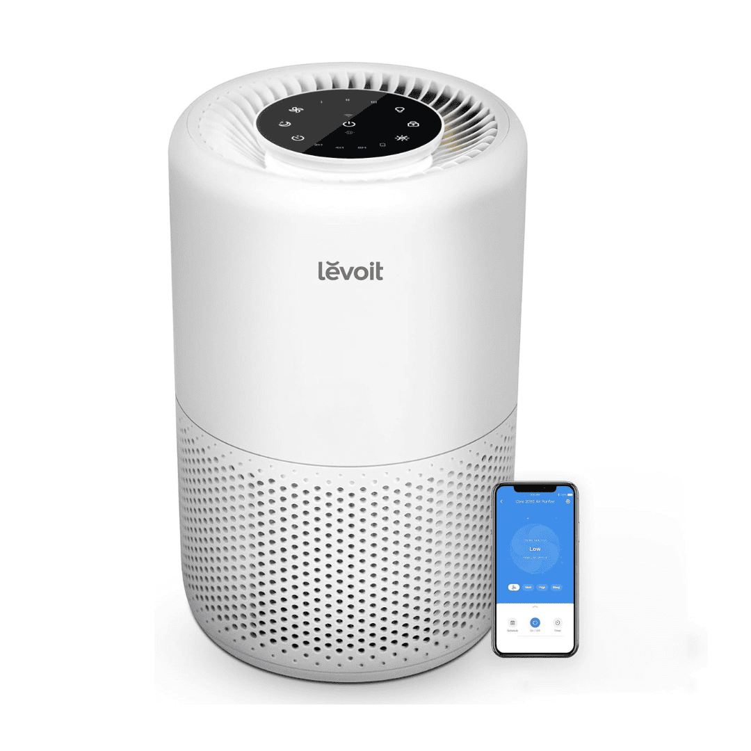 LEVOIT Air Purifier for Home Bedroom, Core 200S-P, White