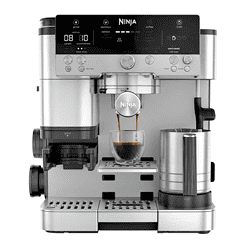 Ninja Espresso Machine, Luxe Café Premier Series, Drip Coffee Maker and Rapid Cold Brew, Integrated Grinder, Assisted Tamper, Hands-Free Frother, ES601