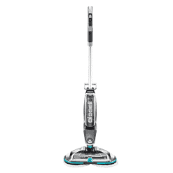 BISSELL - SpinWave Cordless Powered Mop - Titanium/Electric Blue