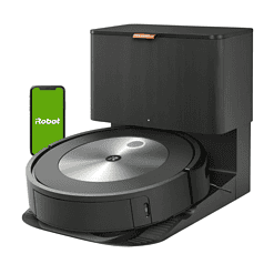 iRobot - Roomba j7+ (7550) Wi-Fi Connected Robot Vacuum with Automatic Dirt Disposal - Graphite