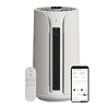 Blueair - ComfortPure Most Powerful 3-in-1 HEPASilent T10i Air Purifier: Heat + Cool + Purify - Gray