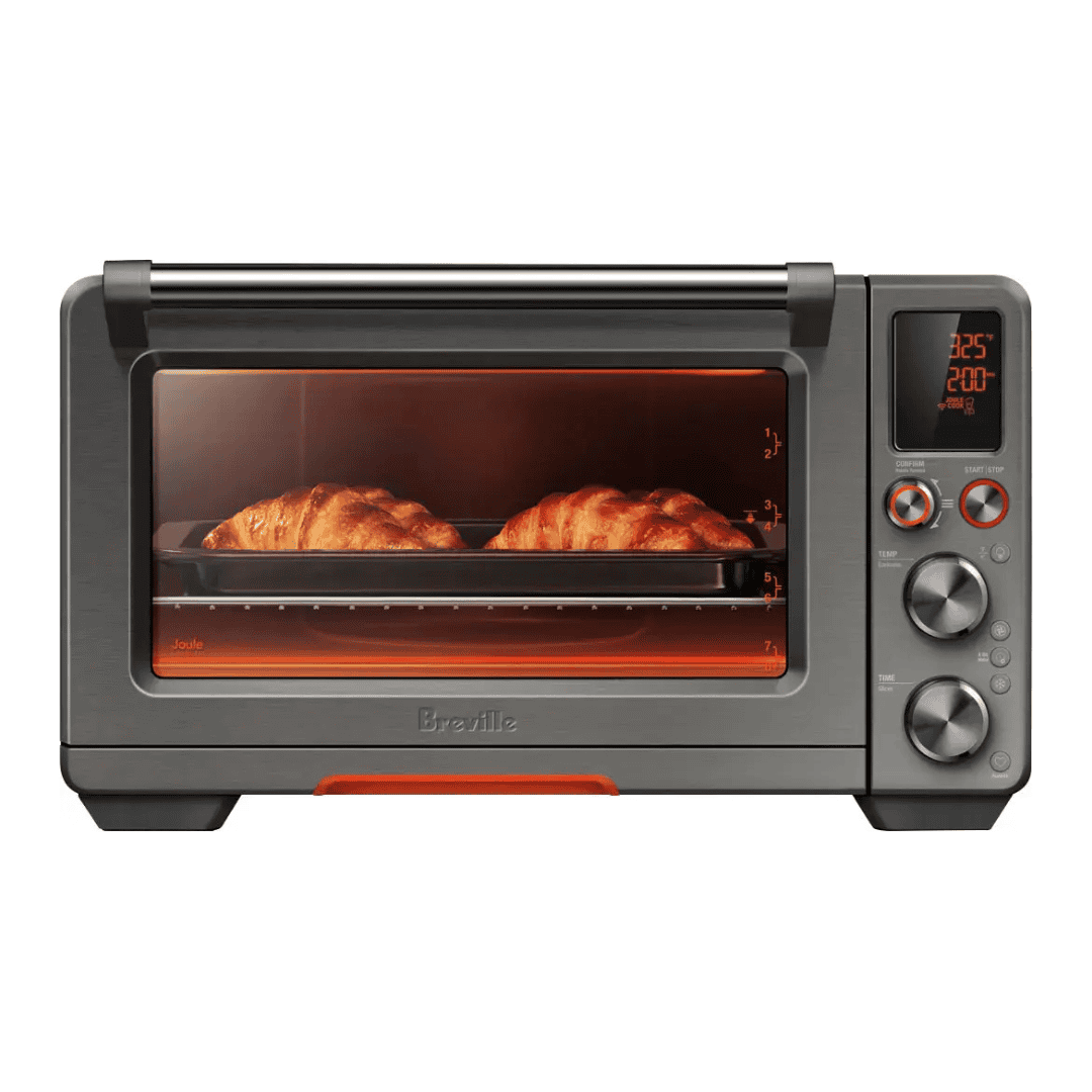 Breville - the Joule 1.0 Cubic Ft Oven Air Fryer Pro - Black Stainless Steel