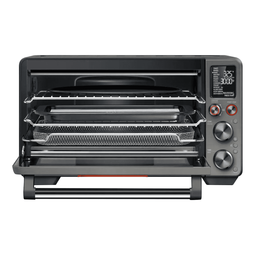 Breville - the Joule 1.0 Cubic Ft Oven Air Fryer Pro - Black Stainless Steel