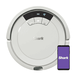 Shark - ION Robot Vacuum, Wi-Fi Connected - Light Gray
