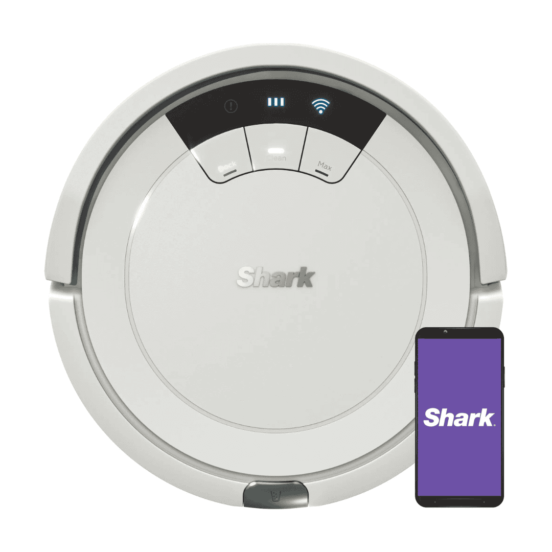 Shark - ION Robot Vacuum, Wi-Fi Connected - Light Gray